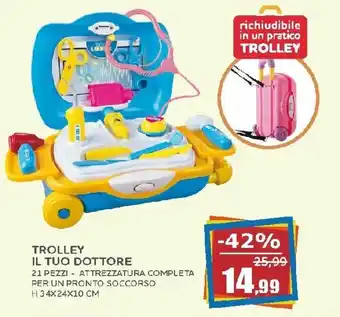 Happy Casa Trolley Il Tuo Dottore offerta