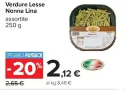 Carrefour Iper Verdure lesse NONNA LINA offerta