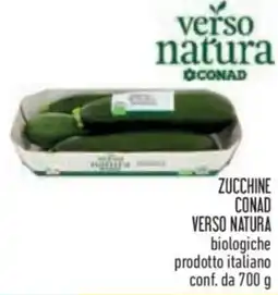 Conad Zucchine CONAD VERSO NATURA offerta