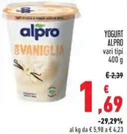 Conad Yogurt ALPRO offerta