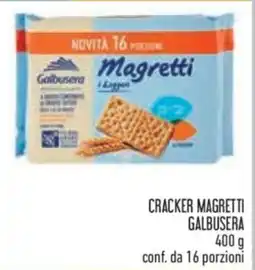 Conad Cracker magretti GALBUSERA offerta
