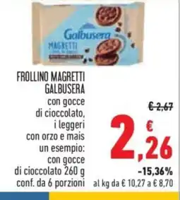 Conad Frollino magretti GALBUSERA offerta