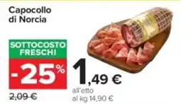 Carrefour Iper Capocollo di norcia offerta
