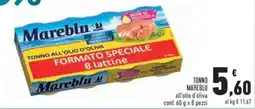 Conad TONNO MAREBLU all'olio d'oliva offerta