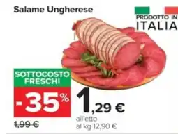 Carrefour Iper Salame ungherese offerta