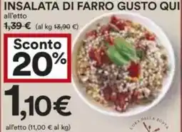 Coop Insalata di farro gusto qui offerta