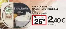 Coop Stracciatella caseificio pugliese offerta