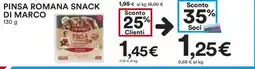 Coop Pinsa romana snack DI MARCO offerta