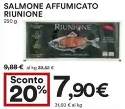 Coop Salmone affumicato RIUNIONE offerta