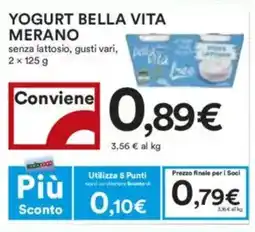 Coop Yogurt bella vita merano offerta