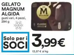 Coop Gelato magnum ALGIDA offerta
