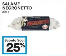 Coop Salame negronetto offerta