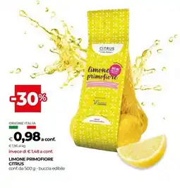 Limone primofiore CITRUS