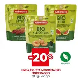 Unicoop Linea frutta morbida bio NOBERASCO offerta