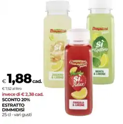 Unicoop Estratto DIMMIDISÌ offerta