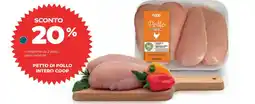 Coop Centro Italia Petto di pollo intero COOP offerta