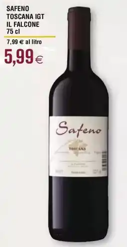 Coop Safeno toscana igt il falcone offerta