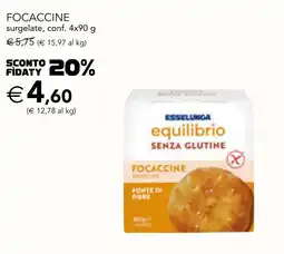 Esselunga Focaccine offerta