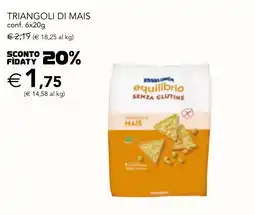 Esselunga Triangoli di mais offerta