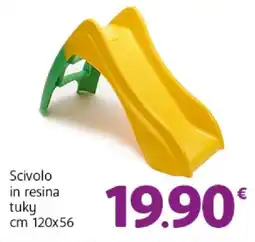 Famila Superstore Scivolo in resina tuky cm 120x56 offerta