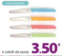 Famila Superstore 6 coltelli da tavola offerta
