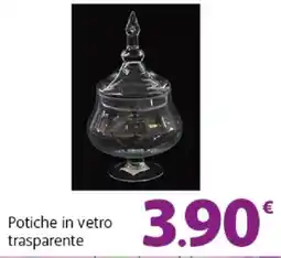 Famila Superstore Potiche in vetro trasparente offerta