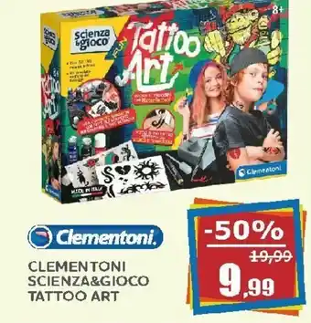 Clementoni Scienza & Gioco Tattoo Art