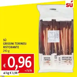 Famila Sú grissini torinesi ristorante offerta