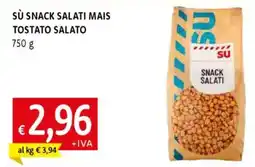 Famila Sù snack salati mais tostato salato offerta