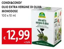 Famila Condi&condi' olio extra vergine di oliva monodose offerta