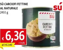 Famila Sù carciofi fettine al naturale offerta