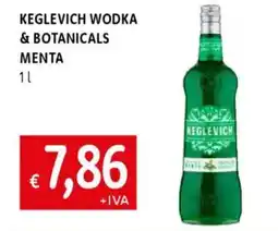 Famila Keglevich wodka & botanicals menta offerta