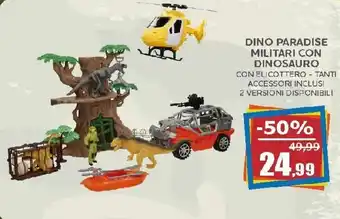 Dino Paradise Militari con Dinosauri