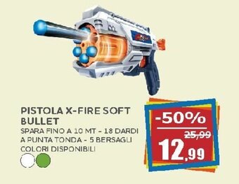 Happy Casa Pistola X-Fire Soft Bullet offerta