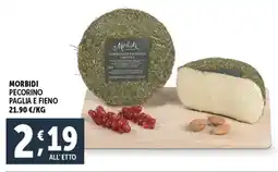Deco Maxistore Morbidi pecorino paglia e fieno offerta