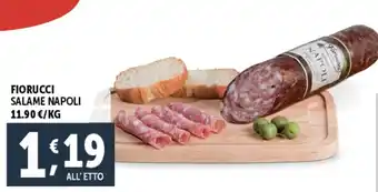 Deco Maxistore Fiorucci salame napoli offerta