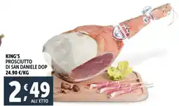Deco Maxistore King's prosciutto di san daniele dop offerta