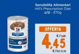Pet Store Conad Sensibilità alimentari hill's prescription diet offerta
