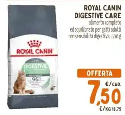 Pet Store Conad Royal canin digestive care offerta
