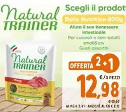 Pet Store Conad Natural trainer daily nutrition offerta