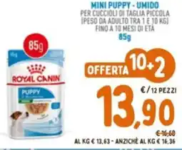 Pet Store Conad Mini puppy-umido ROYAL CANIN offerta