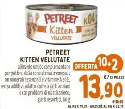 Pet Store Conad Petreet kitten vellutate offerta