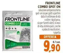 Pet Store Conad Frontline combo spot on offerta