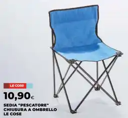 Unicoop Sedia "pescatore" chiusura a ombrello LE COSE offerta