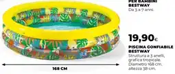 Unicoop Piscina gonfiabile BESTWAY offerta