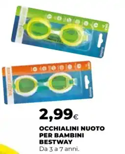 Unicoop Occhialini nuoto per bambini BESTWAY offerta