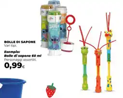Unicoop Bolle di sapone offerta