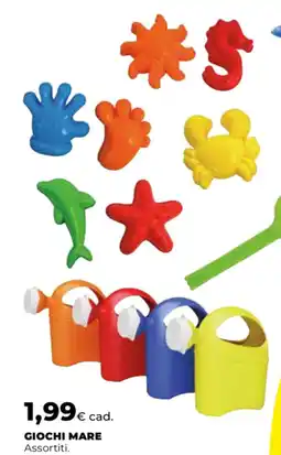 Unicoop Giochi mare offerta