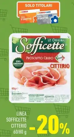 Conad City Linea sofficette CITTERIO offerta