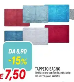 Galassia Tappeto bagno offerta